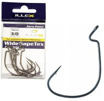 Illex Háčky Texas Strong Wide Gape 4ks - vel. 5/0,Illex Háčky Texas Strong Wide Gape 4ks - vel. 5/0
