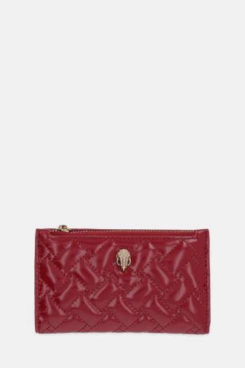 Kožená peňaženka Kurt Geiger London KENSINGTON bordová farba, 4703950319
