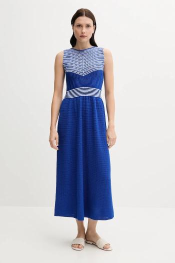 Šaty United Colors of Benetton fialová farba, maxi, áčkový strih, 1194EV02A