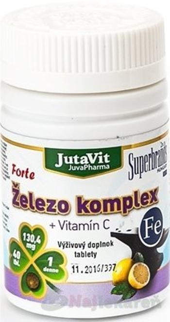 Juvita Železo + Vitamín C 40 tabliet