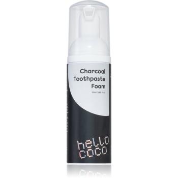 Hello Coco Activated Charcoal bieliaca zubná pasta s aktívnym uhlím 50 ml