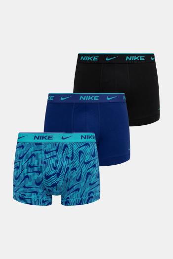 Boxerky Nike 3-pak pánske, fialová farba, 000PKE1008