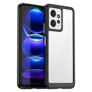 CRYSTAL Ochranný kryt pre Xiaomi Redmi Note 12 čierny