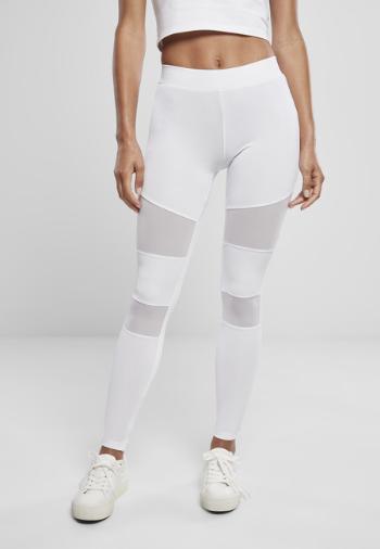 Urban Classics Ladies Tech Mesh Leggings white - S