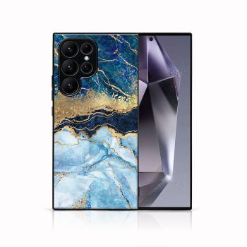 MY ART Ochranný kryt pre Samsung Galaxy S24 Ultra 5G BLUE MARBLE (141)