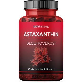 MOVIT ENERGY MOVIT ENERGY ASTAXANTHIN 8 MG DLOUHOVĚKOST 60 TOBOLEK Doplněk stravy, , velikost