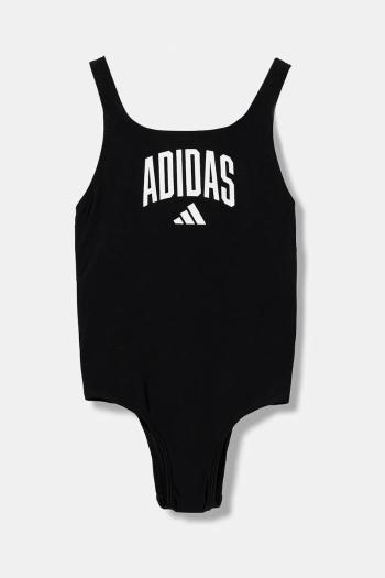 Jednodielne detské plavky adidas Performance čierna farba, JM3940