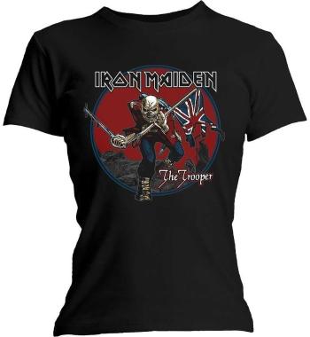 Iron Maiden Tričko Trooper Red Sky Womens Black L