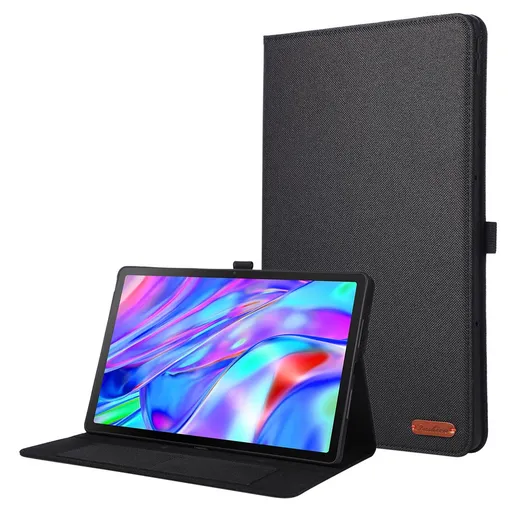 FABRIC Zaklápací obal pre Lenovo Idea Tab Plus / Tab K12 čierny
