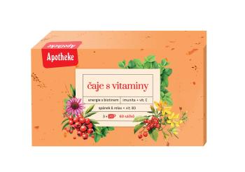 Apotheke Čaje s vitamíny 60 sáčků