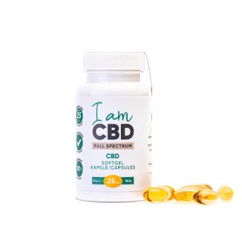 I AM CBD Full Spectrum CBD 750 mg 30 kapsúl