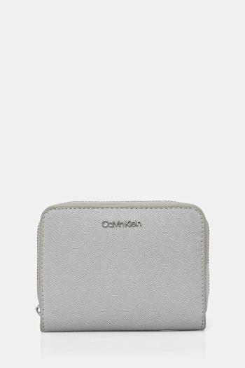 Peňaženka Calvin Klein dámska, šedá farba, K60K612942