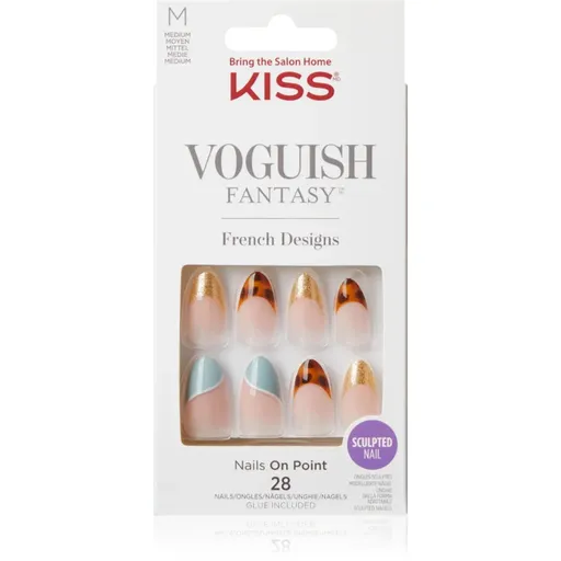 KISS Voguish Fantasy Magnifique umelé nechty medium Charmante 28 ks