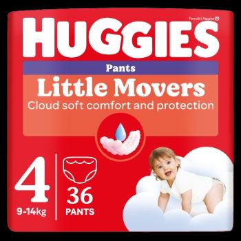 HUGGIES® Little Movers Pants 4, 36 ks