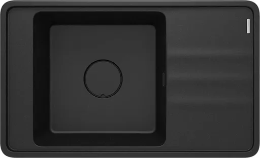 DEANTE DEANTE - Momi metal grafit Granitový drez, 1-miska s odkvapkávačom ZKM_G11B