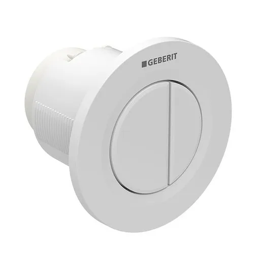 Geberit typ 01 pneumatické oddialené ovládanie plast alpská biela 116.042.11.1