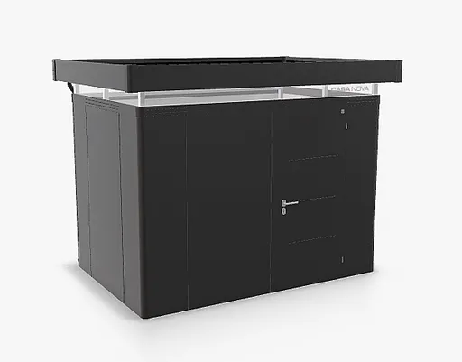 Biohort Záhradný domček BIOHORT Casanova 330 × 230 cm (tmavo šedá metalíza) Orientácia dverí vpravo
