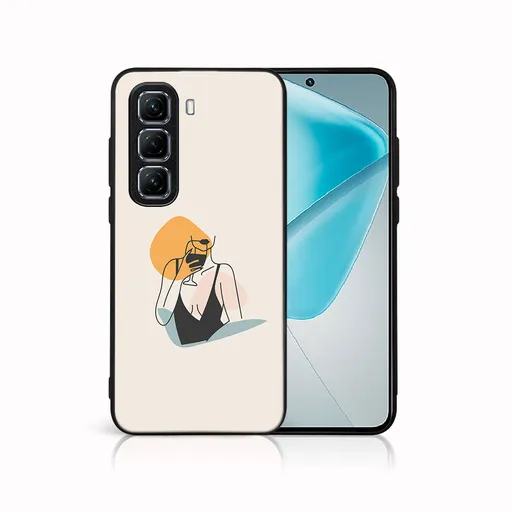 MY ART Ochranný kryt pre Infinix Hot 50 5G WOMAN (197)