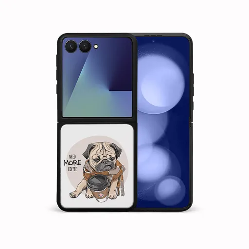 MY ART Ochranný kryt pre Samsung Galaxy Z Flip7 5G MORE COFFEE (184)