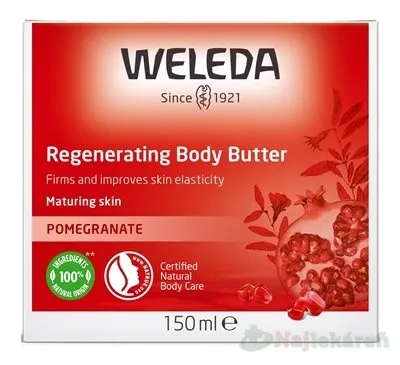 WELEDA Telové maslo Granátové jablko účinne spevňujúce 150 ml