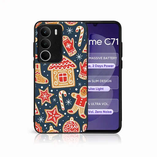 MY ART Kryt s vianočným dizajnom Realme C71 CHRISTMAS (069)