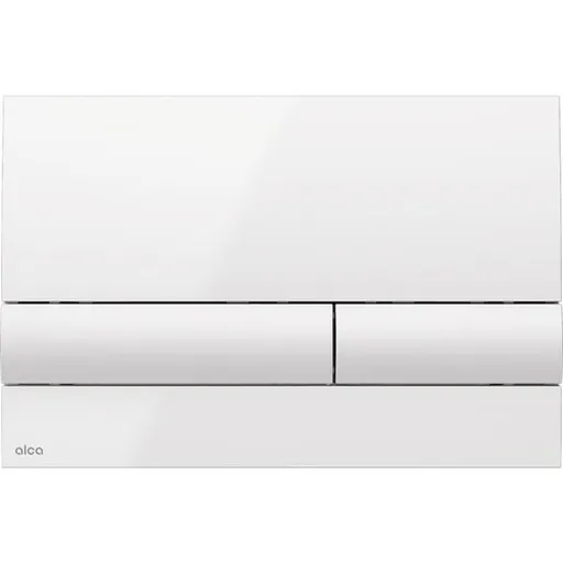 Ovládacie tlačidlo Alca plast biela M1710