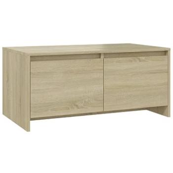SHUMEE Konferenčný stolík dub sonoma 90 × 50 × 41,5 cm drevotrieska, 809821