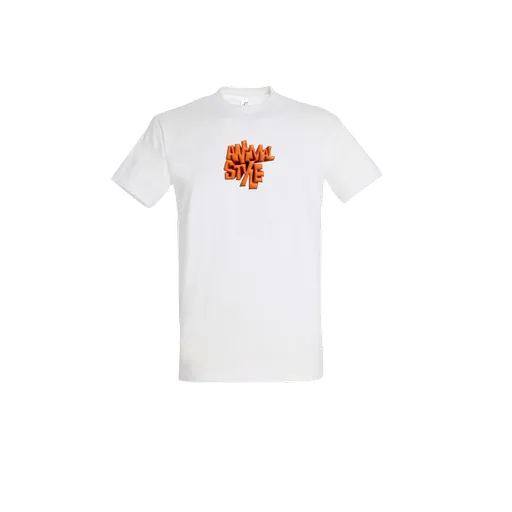 Alan Murin tričko Animal style Biela S