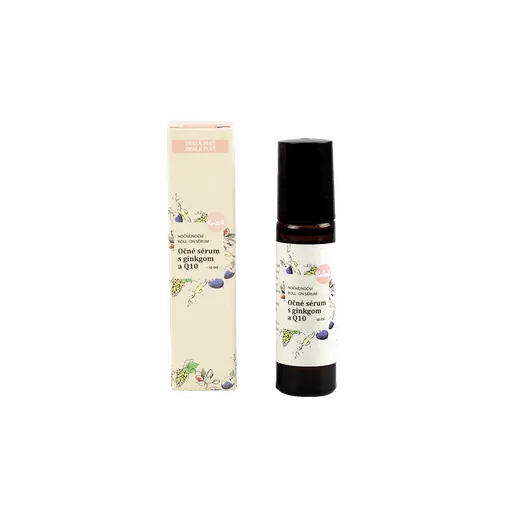 KVITOK Roll-on sérum nočné očné s Ginkgom a Q10 10 ml