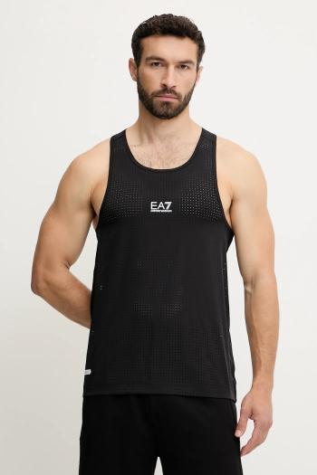 Tréningové tričko EA7 Emporio Armani čierna farba, AF13911.7M000298