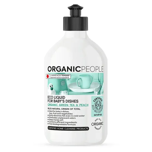 ORGANIC PEOPLE Eko Prostriedok na detský riad 500 ml