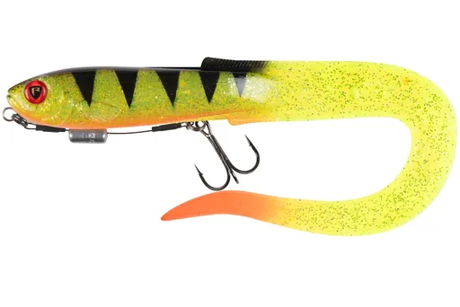 Fox rage gumová nástraha slick eel loaded uv perch - 35 cm 102 g #3/0
