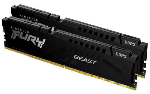 KINGSTON DIMM DDR5 64GB (Kit of 2) 6000MT/s CL30 ECC FURY Beast EXPO Čierna