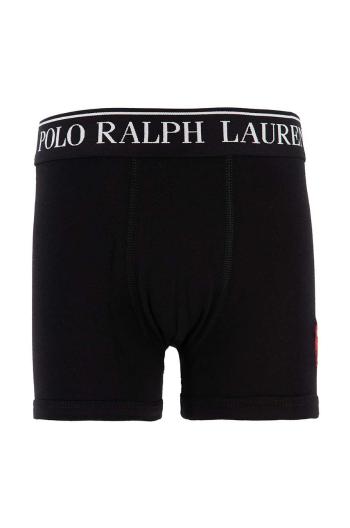 Detské boxerky Polo Ralph Lauren 2-pak čierna farba