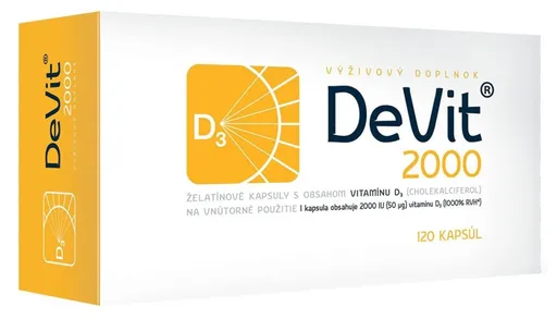 Devit 2000 120 kapsúl