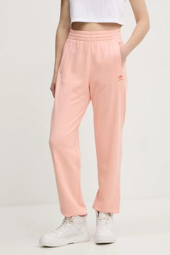 Bavlnené tepláky adidas Originals Essential oranžová farba, jednofarebné, JD1525