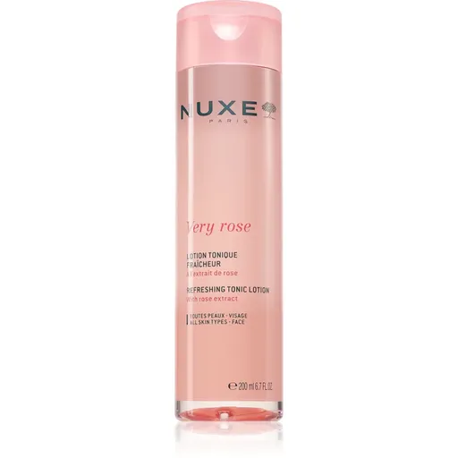 Nuxe Very Rose Refreshing Tonic Lotion osviežujúce tonikum pre všetky typy pleti 200 ml