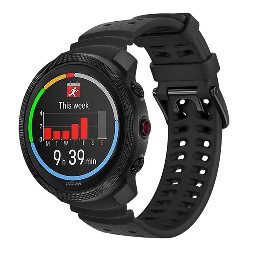 SILICONE Vymeniteľný remienok pre Polar Vantage M3 čierny