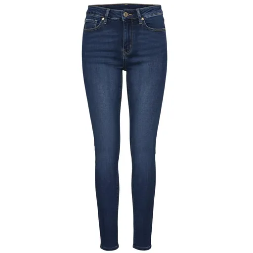 So Denim Dámske Skinny džínsy Lara - Tmavomodrá | UK 14 (EUR 42)/28 (short)
