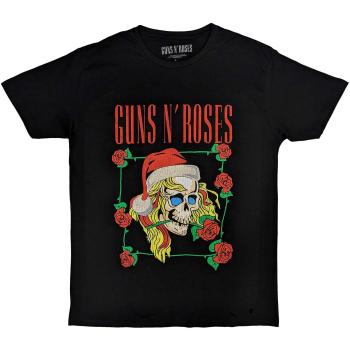 Guns N’ Roses tričko Holiday Skull Čierna XXL