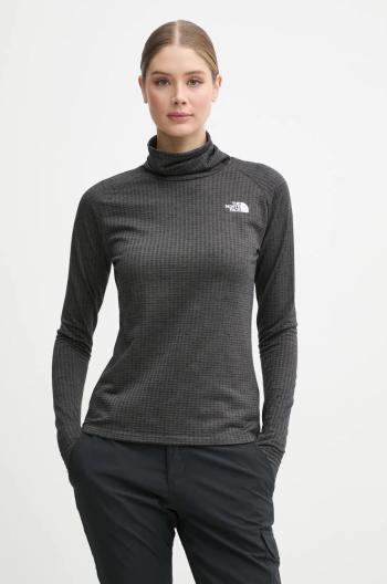 Športová mikina The North Face Flex Warm Funnel šedá farba, jednofarebná, NF0A894N5S51