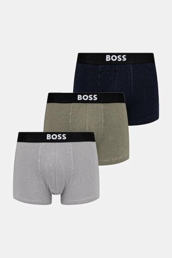 Boxerky BOSS 3-pak čierna farba, 50544263
