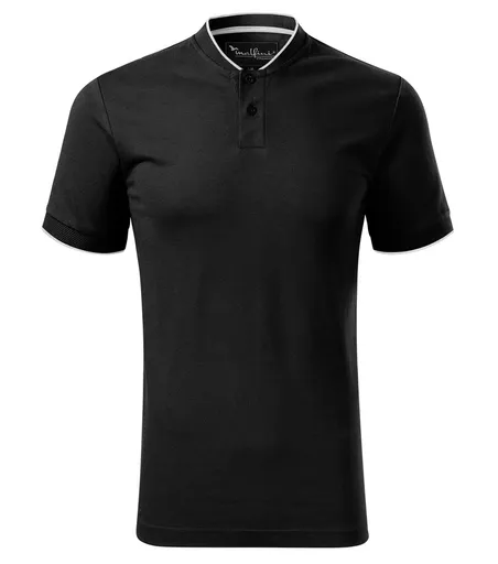 MALFINI Pánska polokošeľa Diamond - Čierna | XL
