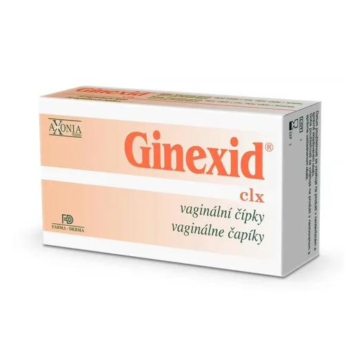 GINEXID vaginálne čapíky 10 kusov
