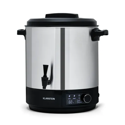 Klarstein Abbey 25, zavárací hrniec, dávkovač nápojov, 25 l, 100 °C, 180 min, nehrdzavejúca oceľ