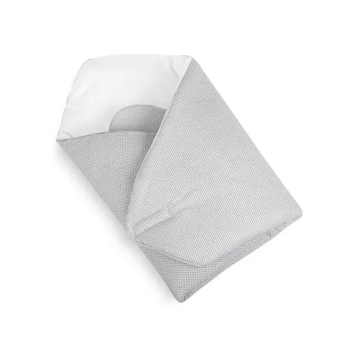 Bellatex Detská zavinovačka Kocka sivá, 75 x 75 cm