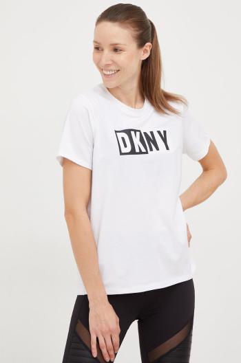 Tričko Dkny dámsky, biela farba,, DP2T5894