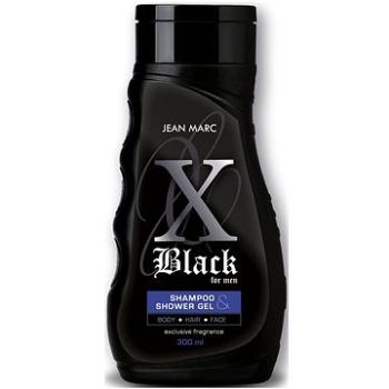 JEAN MARC Pánsky vlasový a sprchový gél X Black 300 ml (5908248104274)