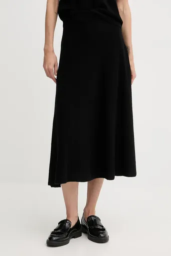 Sukňa s prímesou vlny United Colors of Benetton