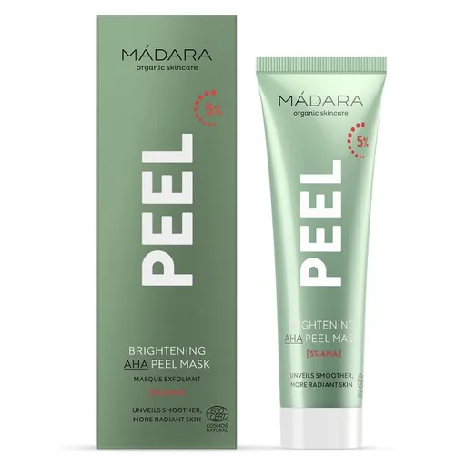 MÁDARA PEEL Rozjasňujúca peelingová maska s AHA kyselinami 60 ml